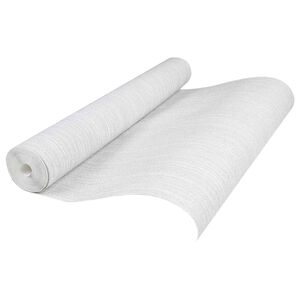 vidaXL 3D Vast Behang Gestreept Lichtgrijs 10 x 0,53 m Non-Woven Stof