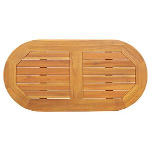 vidaXL Tafelblad Olie naturel 80 x 40 x 2 cm Massief Acaciahout