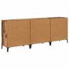 vidaXL Dressoirs 3 pcs Oud Hout 60 x 35 x 70 cm Bewerkt hout