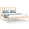 vidaXL Bedframe massief grenenhout 120x200 cm
