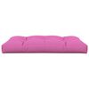 vidaXL Palletkussen 120x80x12 cm stof roze