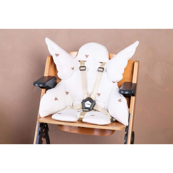 CHILDHOME Stoelkussen universeel Angel hartjes jersey