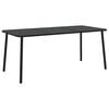 vidaXL Tuintafel 165x80x71 cm staal antracietkleurig