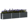 vidaXL Plantenbak Antraciet 240 x 40 x 45 cm Staal
