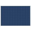vidaXL Verzwaringsdeken 120x180 cm 9 kg stof blauw