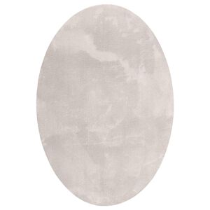 vidaXL Vloerkleden Ovaal HUARTE Zand 120 x 170 cm 100% Polyester