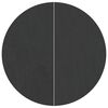 vidaXL Zwembad Grondzeil &Oslash; 244 cm (1 mm) Rond Niet-geweven Stof Zwart