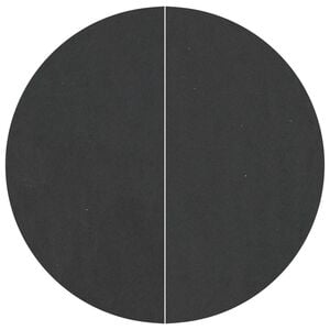 vidaXL Zwembad Grondzeil &Oslash; 244 cm (1 mm) Rond Niet-geweven Stof Zwart