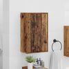 vidaXL Badkamer Kast Oud Hout 39 x 23,5 x 65 cm Bewerkt hout & Metaal
