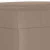 vidaXL Bankje 100x35x41 cm microvezelstof taupe
