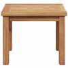 vidaXL Salontafel Bruin 45 x 45 x 36 cm Massief Teakhout