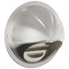 vidaXL Luchtventilatie roosters 8 st zilver 80 mm Roestvrij staal