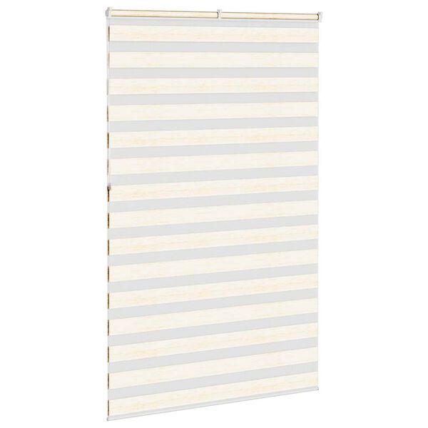 vidaXL Zebra Blind 145x230cm stofbreedte 140,9cm polyester marmerbeige