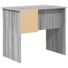 vidaXL Bureau met lade Grijs sonoma 90 x 49.5 x 75 cm Bewerkt hout
