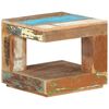 vidaXL Salontafel 45x45x40 cm massief gerecycled hout