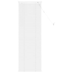 vidaXL Venetiaanse Blind Verstelbaar Wit 150 x 50 cm PVC