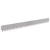 vidaXL Gazonrand 10 pcs 103 x 10 cm Staal Zilverkleurig