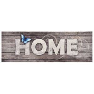 vidaXL Keukenmat wasbaar Home 60x300 cm