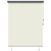 vidaXL Rolgordijn Cr&egrave;mekleurig 200 x 250 cm Stof en Aluminium