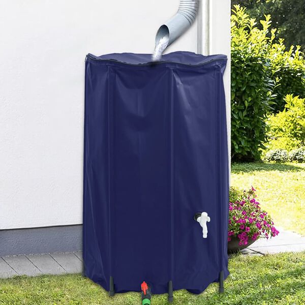 vidaXL Watertank met kraan opvouwbaar 500 L PVC