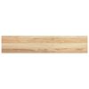 vidaXL Vensterbanken 2 st onbehandeld 100x20x2 cm massief eikenhout