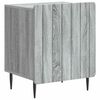 vidaXL Nachtkastje Grijs sonoma 43 x 34,5 x 52 cm Bewerkt hout
