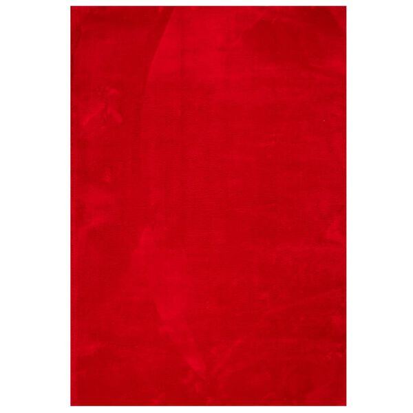 vidaXL Vloerkleed HUARTE laagpolig zacht wasbaar 160x230 cm rood