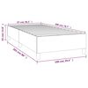 vidaXL Boxspring bed 100x200 cm fluweel donkergroen
