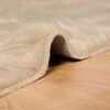 vidaXL Nep Schapenvacht Tapijt Tafalla Beige 120 x 170 cm Polyester