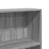 vidaXL Boekenkast 80x24x143 cm bewerkt hout grijs sonoma eikenkleurig