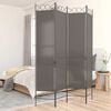 vidaXL Kamerscherm met 4 panelen 160x220 cm stof antracietkleurig