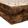 vidaXL Bedframe met lades bewerkt hout gerookt eikenkleurig 120x200 cm