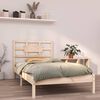 vidaXL Bedframe massief hout 90x190 cm