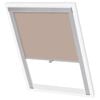 vidaXL Rolgordijn verduisterend beige F06 GGL en GGU
