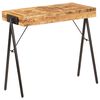 vidaXL Wandtafel 80x40x75 cm massief mangohout