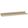 vidaXL Wandplanken 2 st Sonoma eiken 40x9x3 cm