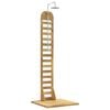 vidaXL Buitendouche 225 cm Massief acaciahout en roestvrij staal Wit