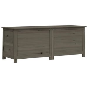vidaXL Kussenbox 150x50x56 cm massief vurenhout antracietkleurig