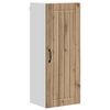 vidaXL Wandkast LUCCA Artisanaal eiken 40 x 31 x 100 cm Bewerkt hout