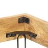 vidaXL Bedframe massief mangohout 120x200 cm