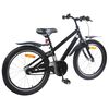 vidaXL Kinderfiets 18 Inch voor 5-7 jaar Zwart