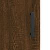 vidaXL Hoge kast 34,5x34x180 cm bewerkt hout bruin eikenkleur