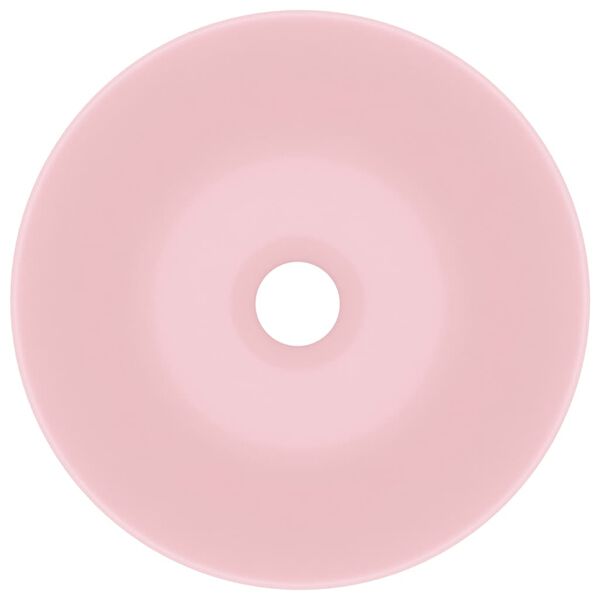 vidaXL Wastafel rond keramiek matroze