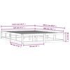 vidaXL Bedframe massief hout 120x200 cm