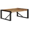 vidaXL Salontafel 80x80x35 cm massief gerecycled hout meerkleurig