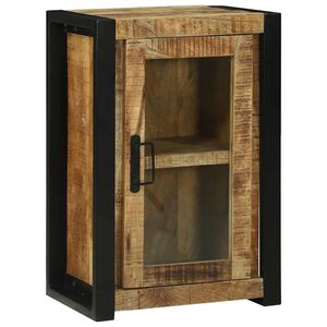 vidaXL Badkamerkast met plank Bruin 40 x 30 x 60 cm Massief Mango Hout