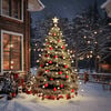 vidaXL Kerstboomverlichting met 180 LED's net 180 cm