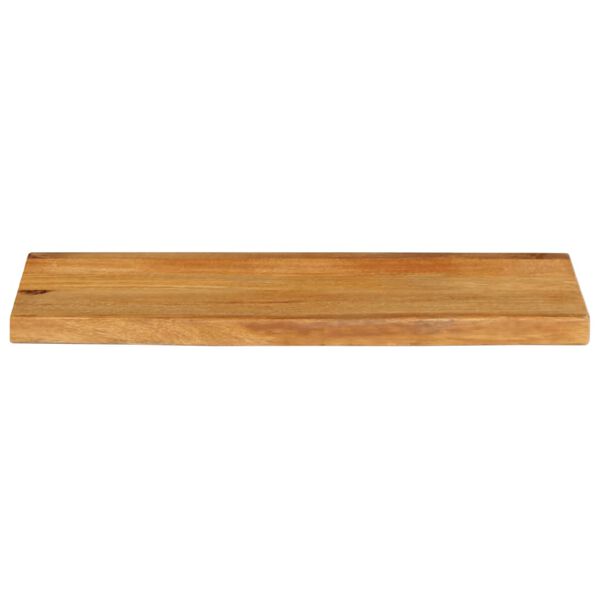 vidaXL Tafelblad met natuurlijke rand 90x30x3,8 cm massief mangohout