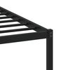vidaXL Bedframe zonder matras metaal sonoma eikenkleurig 100x190 cm