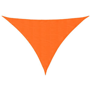 vidaXL Zonnescherm driehoekig 2,5x2,5x3,5 m oxford stof oranje